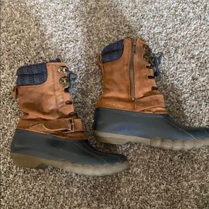 Sperry duck boots!